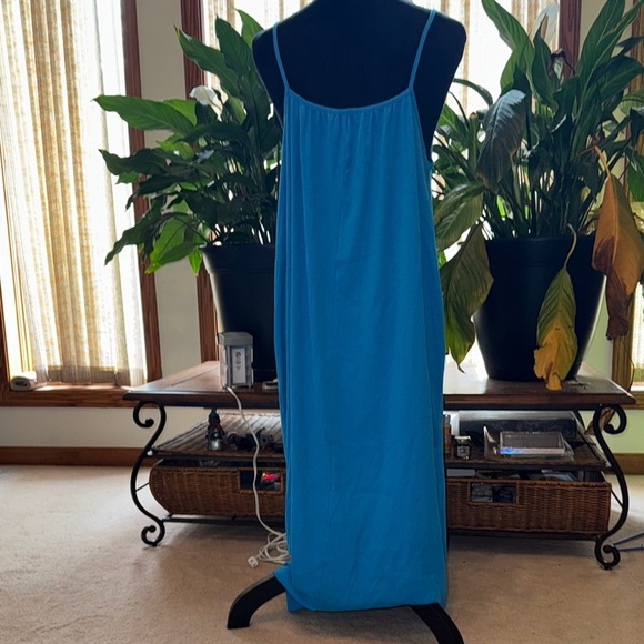 Zara Blue Maxi Dress - Picture 3 of 3